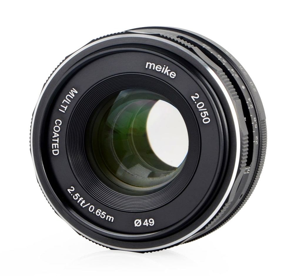 Meike 50mm 1:2,0 für Nikon 1