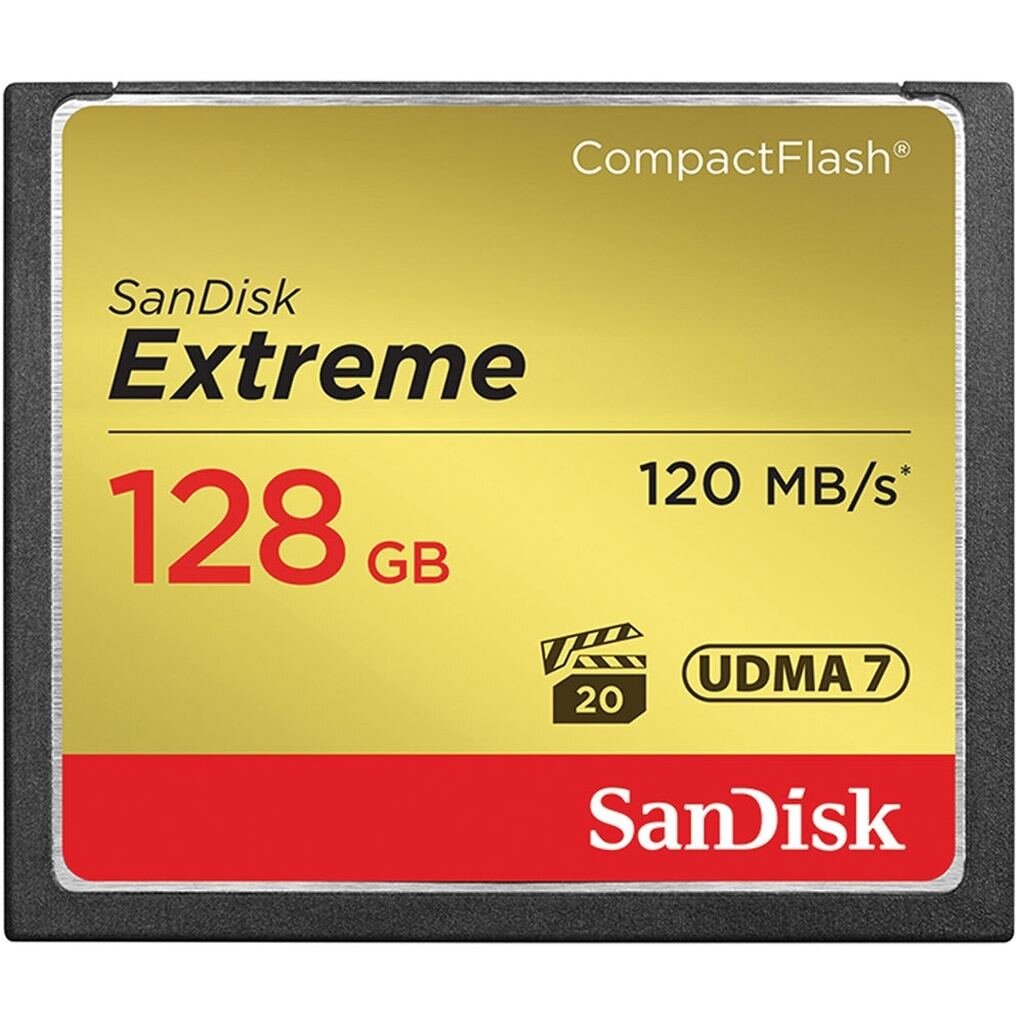 SanDisk CF Extreme 128GB Speicherkarte