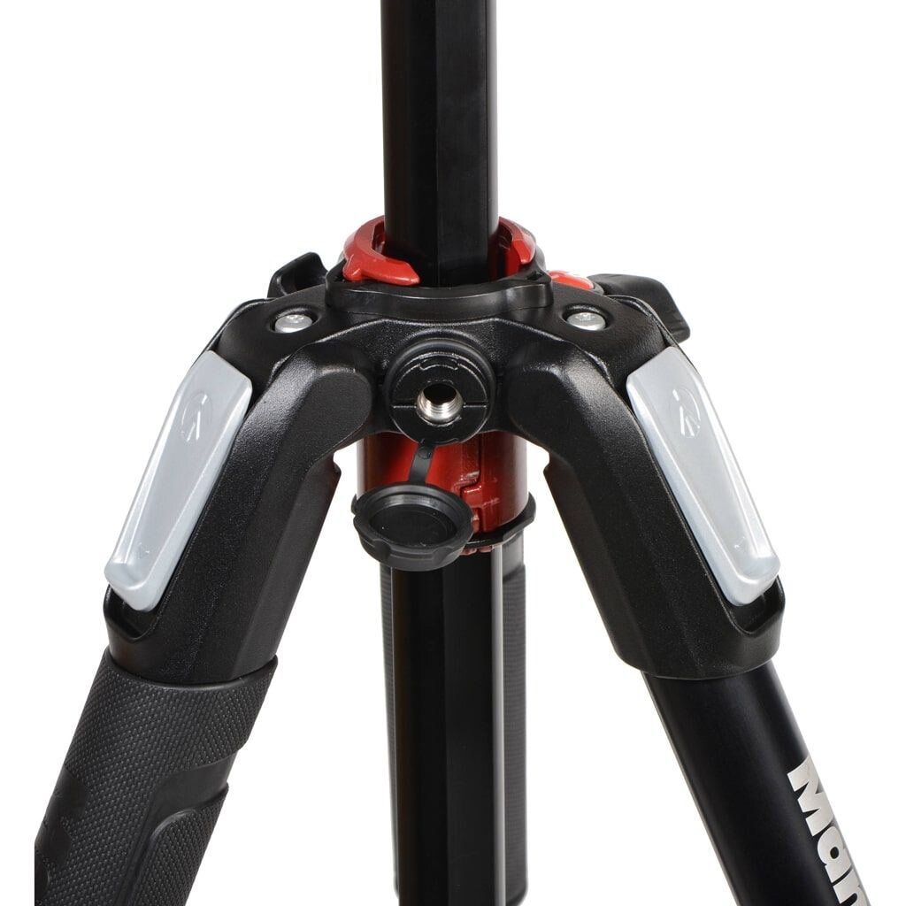 Manfrotto MK190XPRO4-3W 190 Alu Stativ QPL mit XPRO 3-Wege-Neiger 4 Segmente