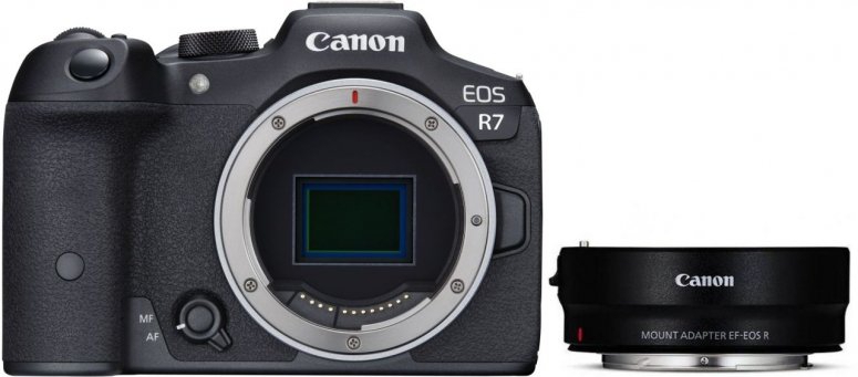 Canon EOS R7 Gehäuse + EF-EOS R Adapter