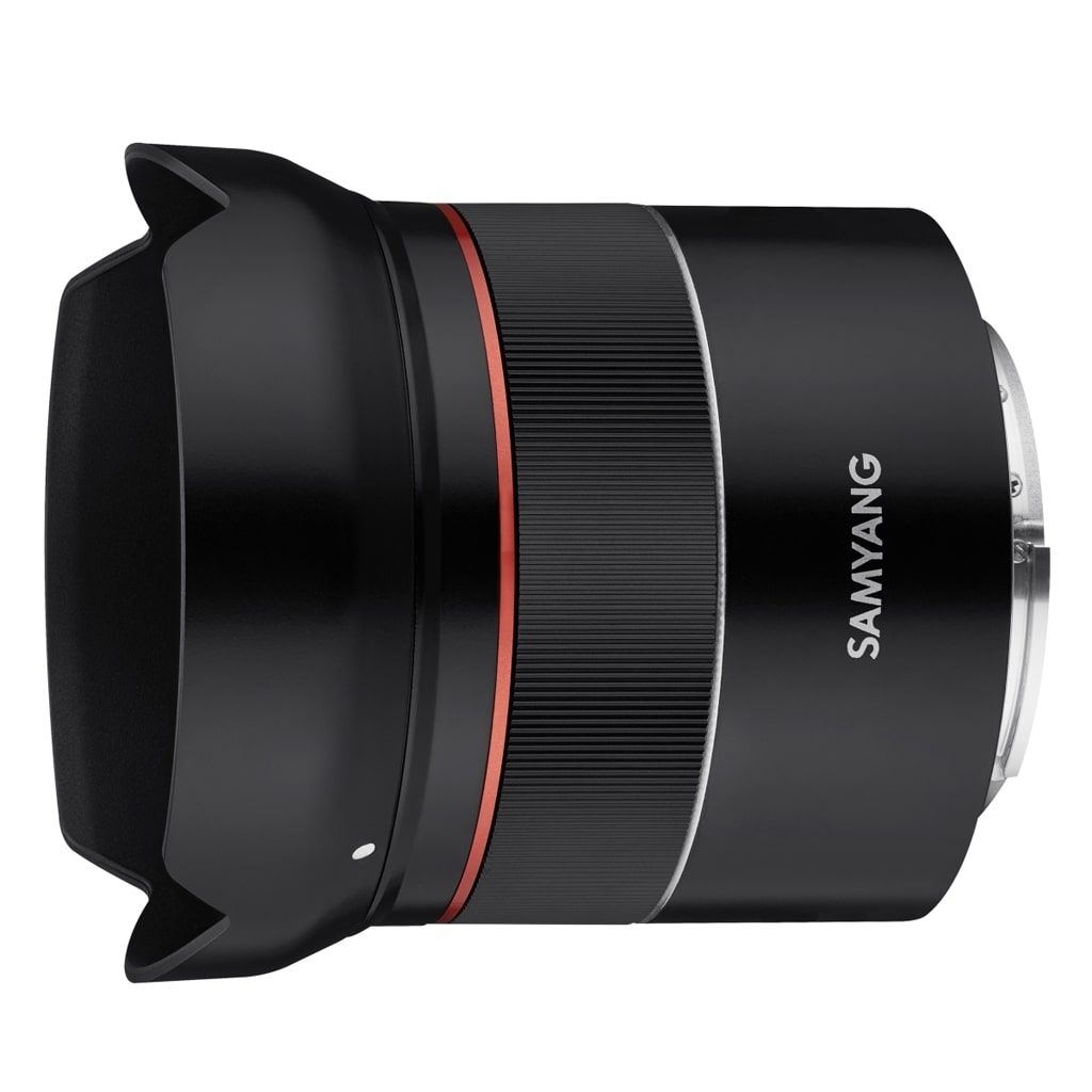 Samyang AF 18mm 1:2,8 FE + Lens Station für Sony E
