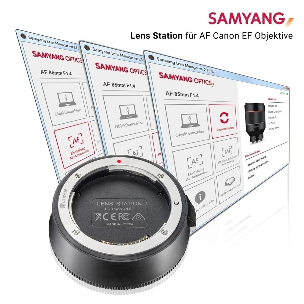 Samyang Lens Station für AF Objektive Canon RF Mount