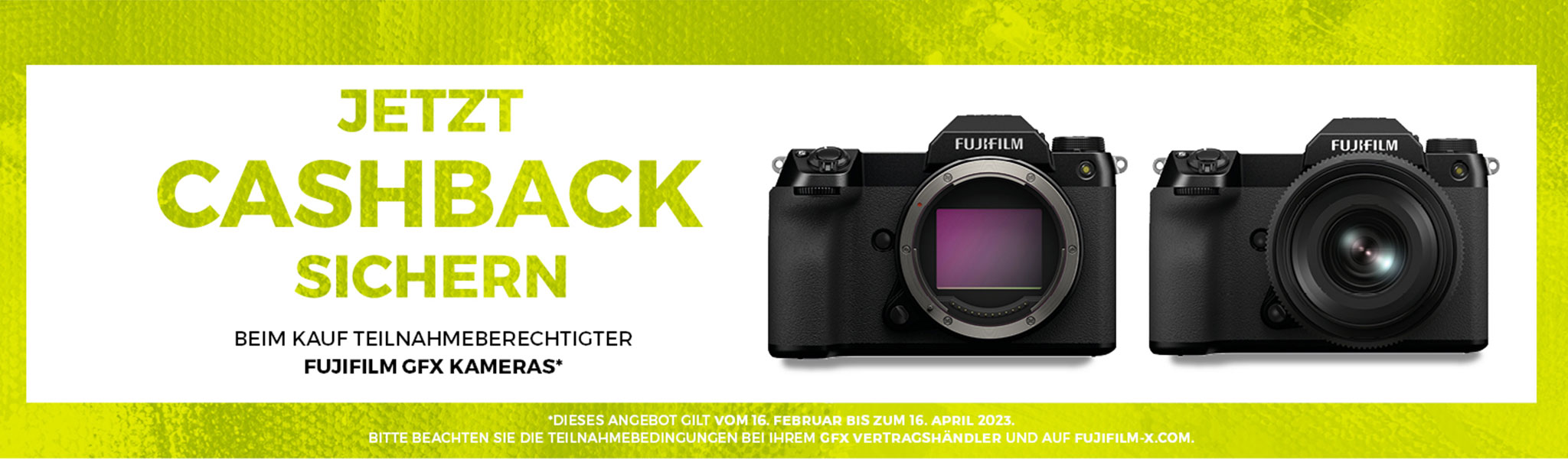 Fujifilm GFX 50S II Cashback Aktion 2023