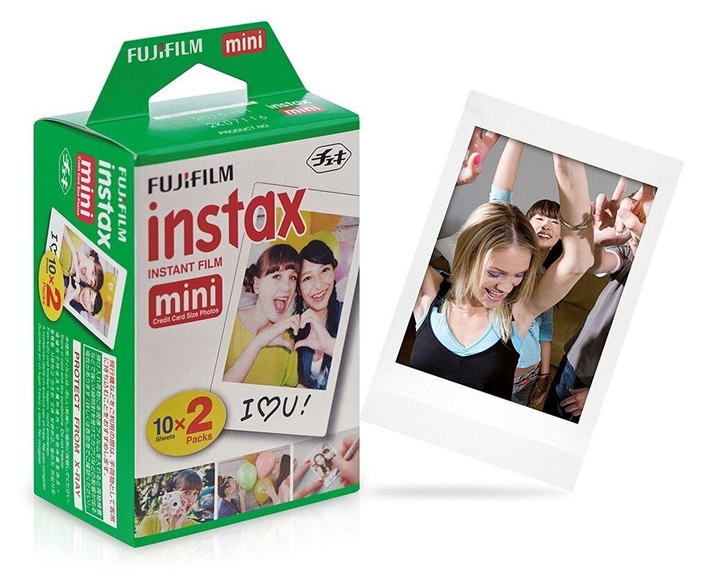 Fujifilm Instax Mini Sofortbildfilm Color Glossy für 20 Aufnahmen
