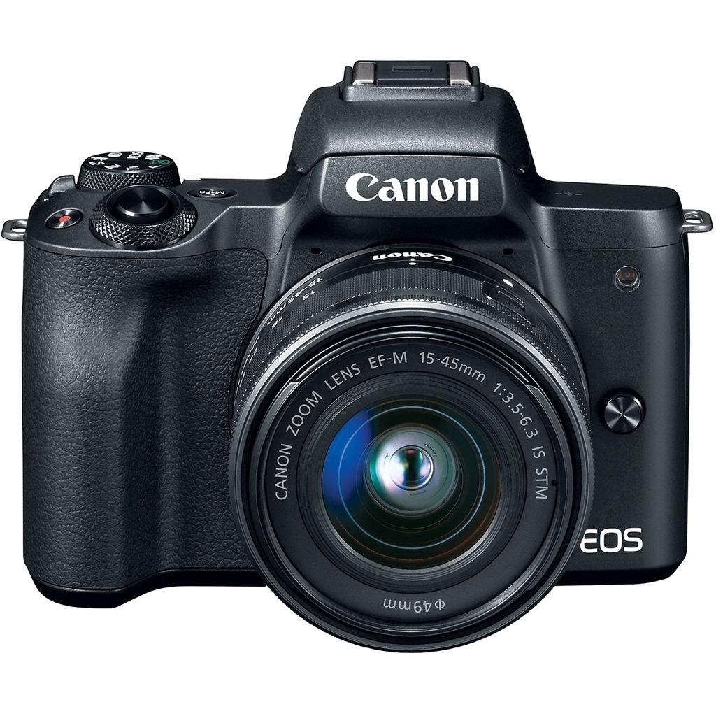 Canon EOS M50 II schwarz inkl. EF-M 15-45 1:3.5-6.3 IS STM Special Kit