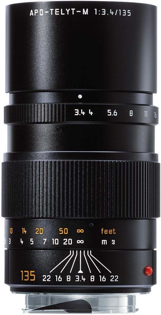 LEICA APO-TELYT-M 135mm f/3.4 schwarz eloxiert 11889