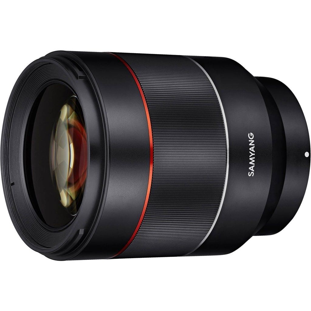 Samyang AF 50mm 1:1,4 FE + Lens Station für Sony E