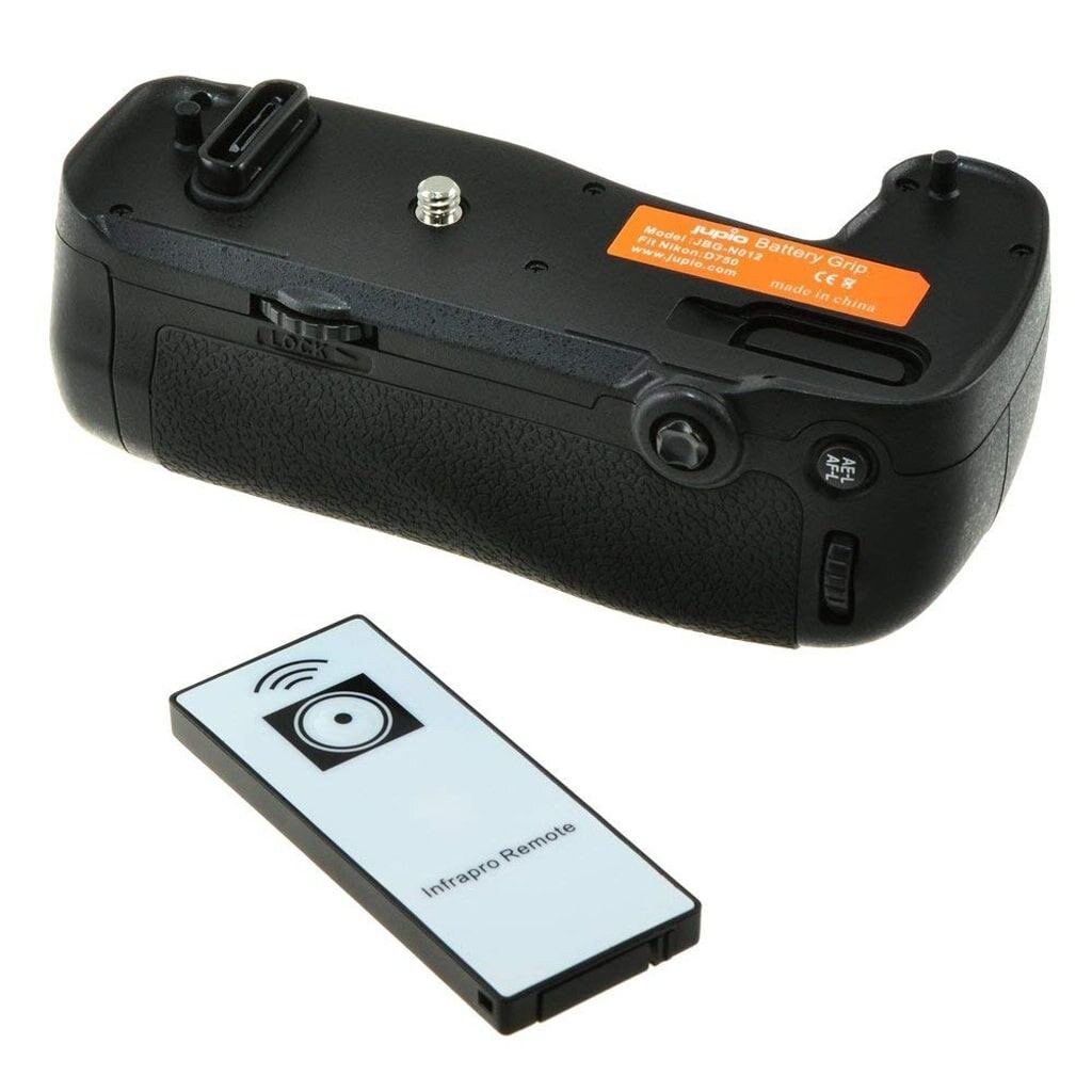 Jupio JBG-N012 Batteriegriff für Nikon D750 (MB-D16) inkl. IR Fernauslöser