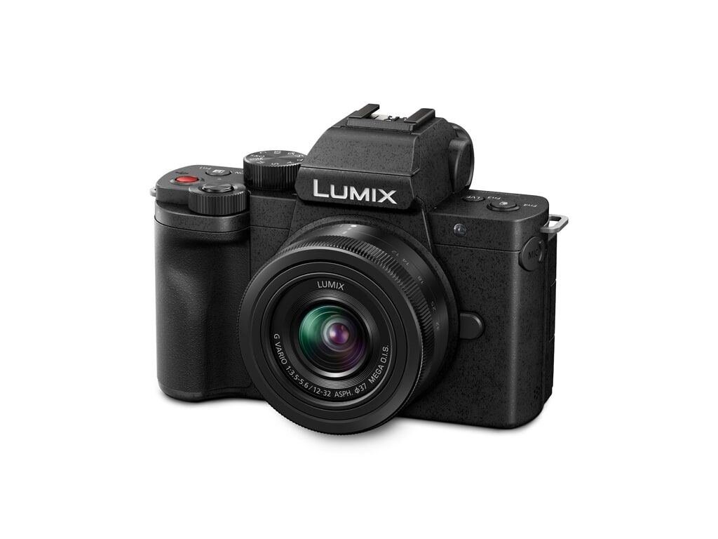 Panasonic LUMIX DC-G110 schwarz + 12-32mm 1:3,5-5,6 G VARIO MEGA O.I.S. (DC-G110KEG-K)