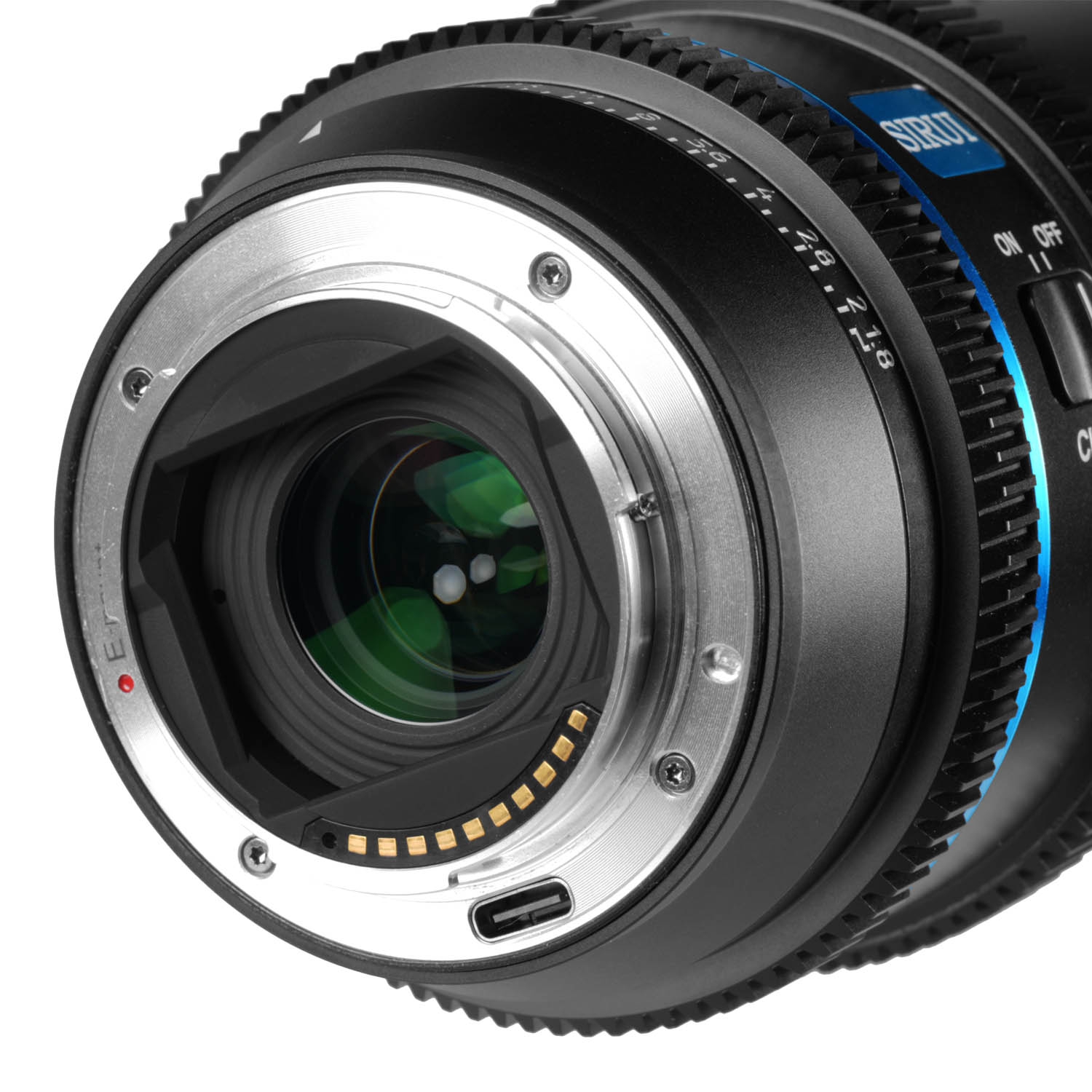 SIRUI AF 40mm T1.8 1.33X S35 anamorphes Objektiv (E-Mount, Blue Flare)