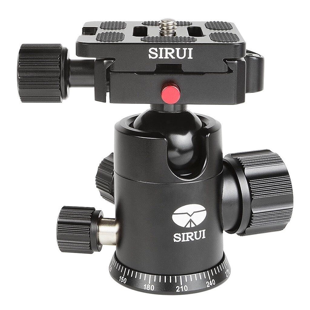 SIRUI G-10KX Kugelkopf mit TY-50X Wechselplatte Aluminium schwarz