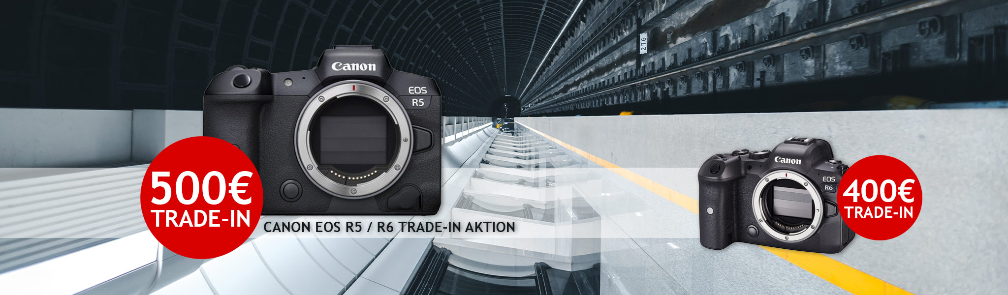 Canon EOS R5 und R6 Trade-In Aktion bei Fotomax in Nürnberg und Berlin