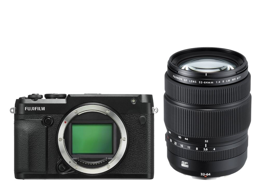 Fujifilm GFX 50R + GF 32-64mm 1:4 R LM WR