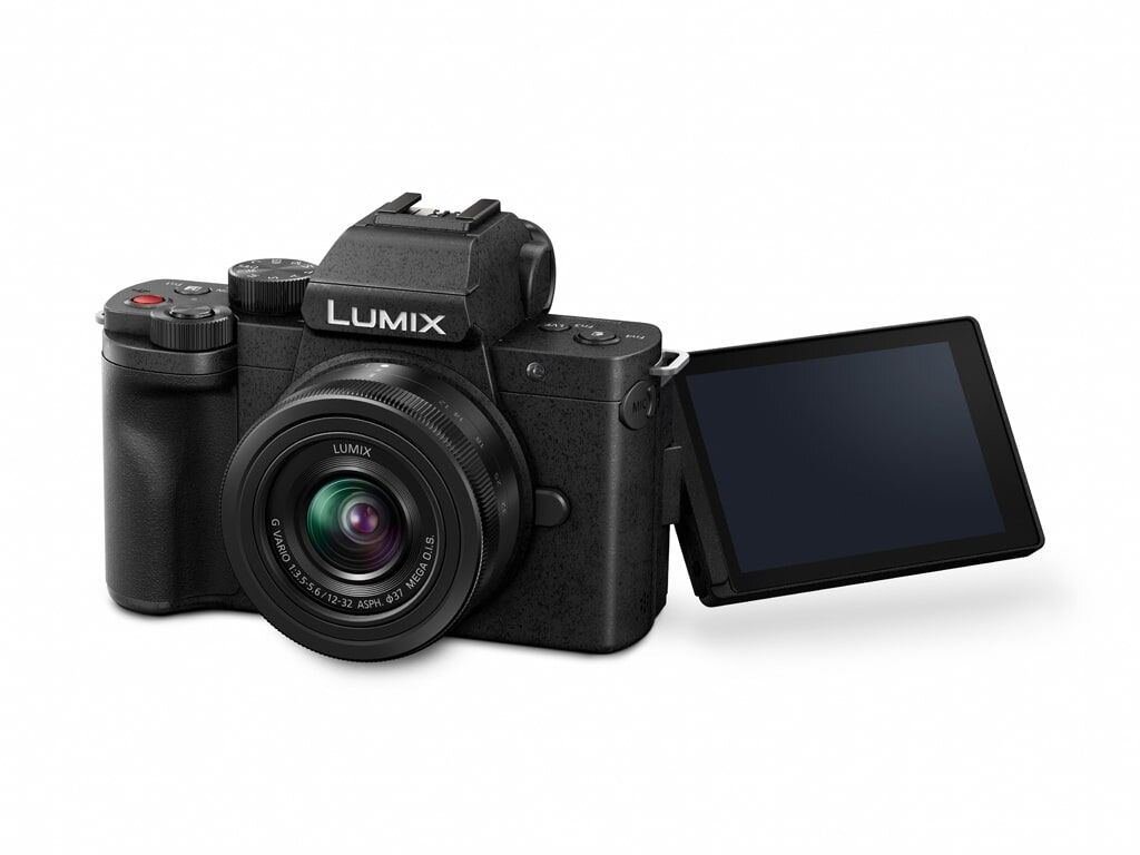 Panasonic LUMIX DC-G110 schwarz + 12-32mm 1:3,5-5,6 G VARIO MEGA O.I.S. (DC-G110KEG-K)