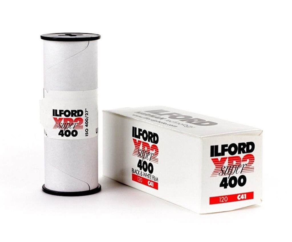 Ilford XP-2 400 Super 120 schwarz/weiß Rollfilm