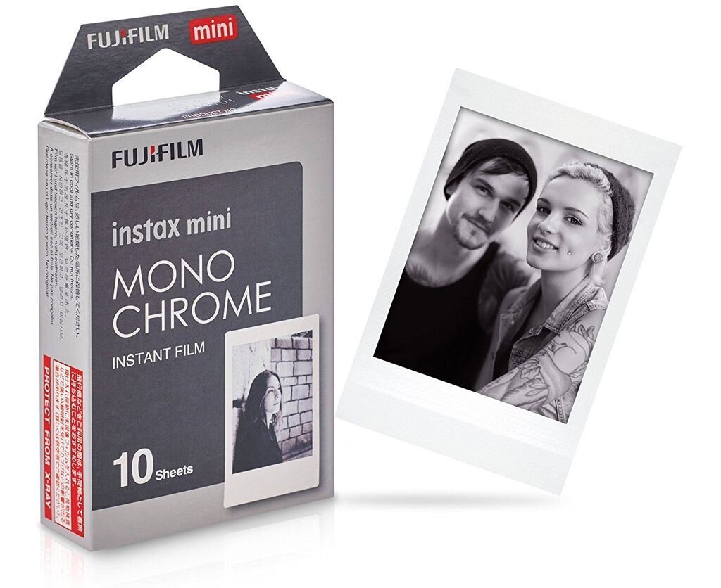 Fujifilm Instax Mini Sofortbildfilm Monochrome mit 10 Aufnahmen