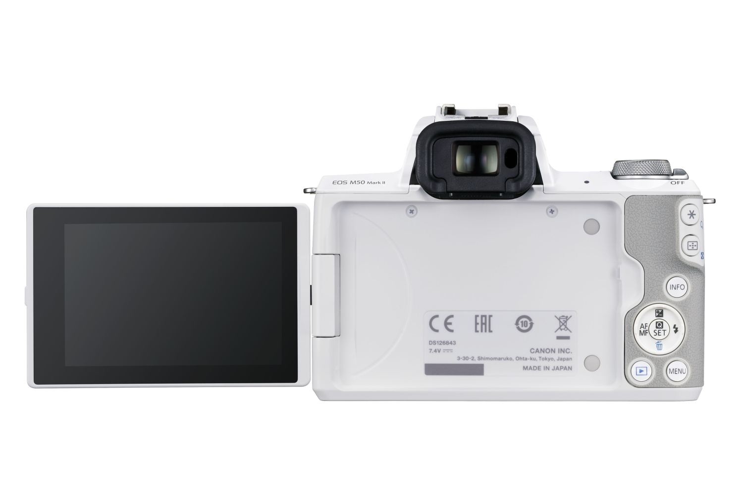 Canon EOS M50 II Gehäuse weiß