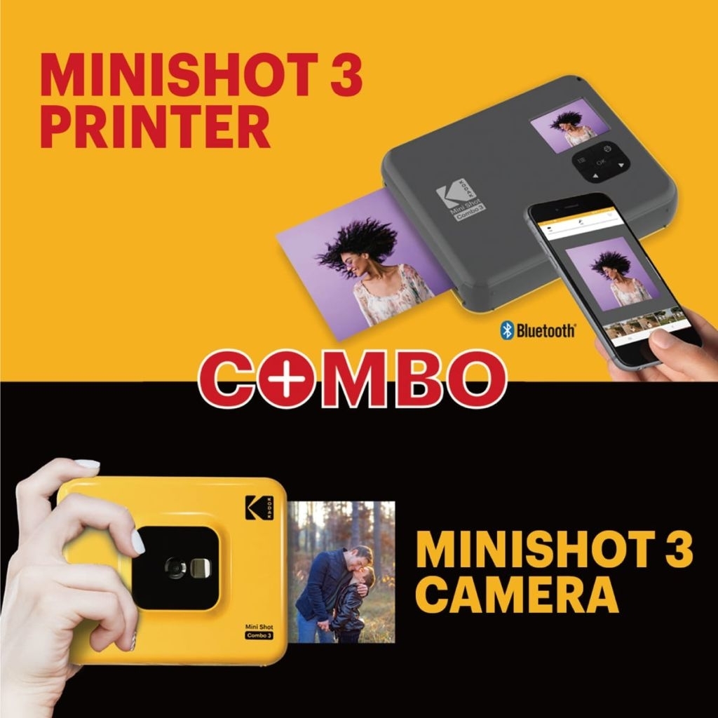 Kodak Mini Shot Combo 3 gelb