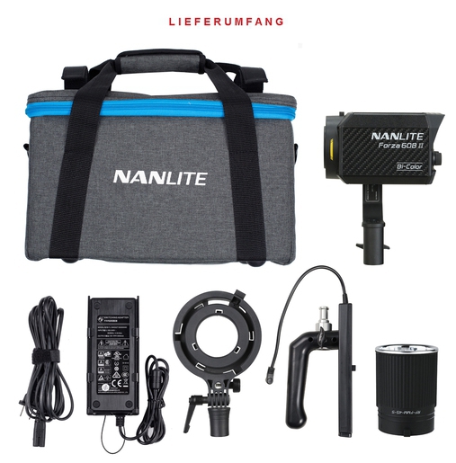 NANLITE FORZA 60B II KIT Bi-Color Reportage- und Studioscheinwerfer