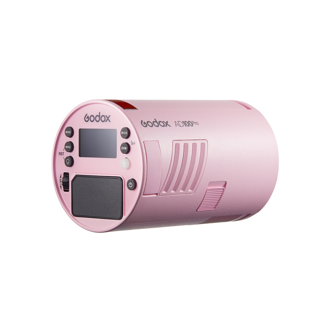 Godox AD100 Pro TTL WITSTRO Outdoor Blitzgerät Pink