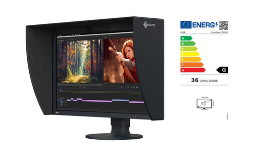 EIZO CG2700X 68,4 cm (27") schwarz ColorEdge Grafik-Monitor + Lichtschutz