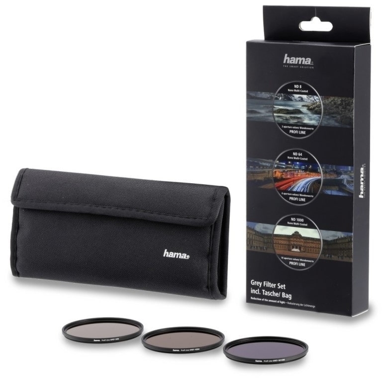 Hama Graufilter-Set ND 8/64/1000 62mm