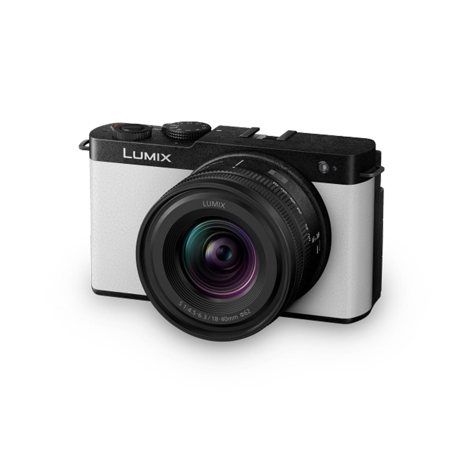 Panasonic LUMIX S9 Gehäuse (DC-S9E-W) Smokey White + LUMIX S 18-40mm 1:3,5-5,6 (S-R1840)