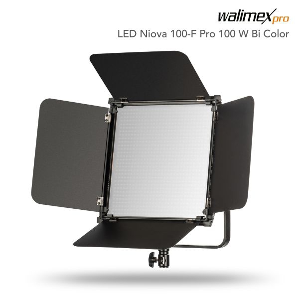 Walimex Pro LED Niova 100-F Pro 100W Bi Color Set 1