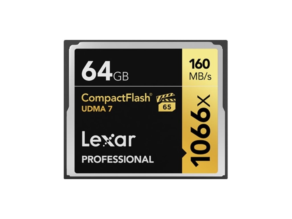 Lexar Professional CF 1066x 64GB 160MB/s UDMA 7