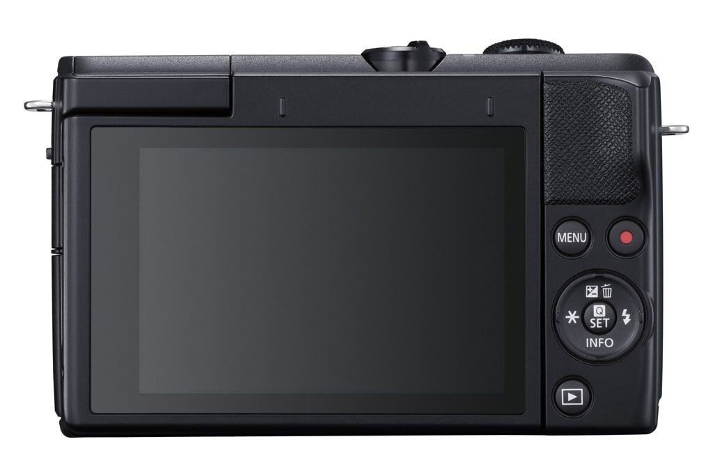Canon EOS M200 schwarz inkl. EF-M 15-45mm 3,5-6,3 IS STM & EF-M 55-200mm 1:4,5-6,3 IS STM