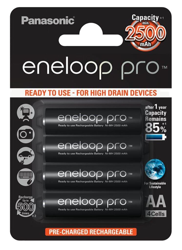 Panasonic Batterie/Akku eneloop Pro mignon AA 4er Pack