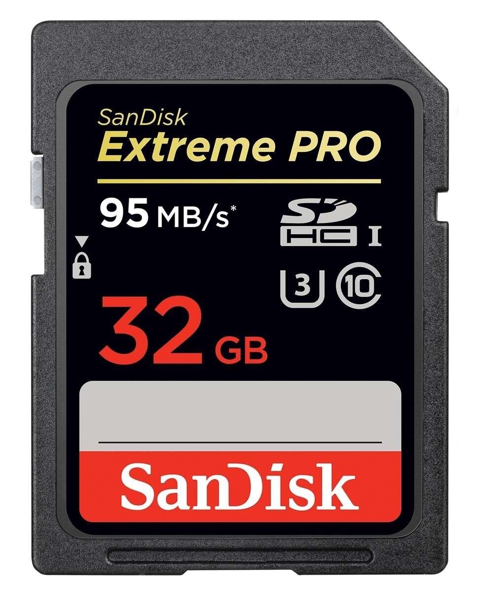 SanDisk Extreme Pro SDHC  32GB UHS-I 100MB/s